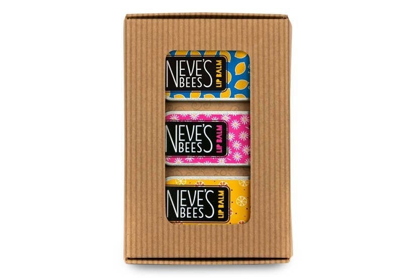 Neve's Bees - Bee Happy Lip Balm Gift Box