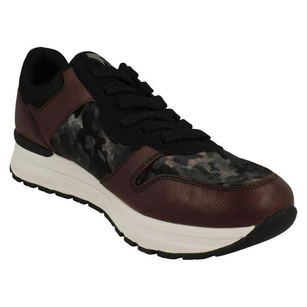 Rieker Ladies R-EVOLUTION By Riekier Camo Detailed Trainers 40804