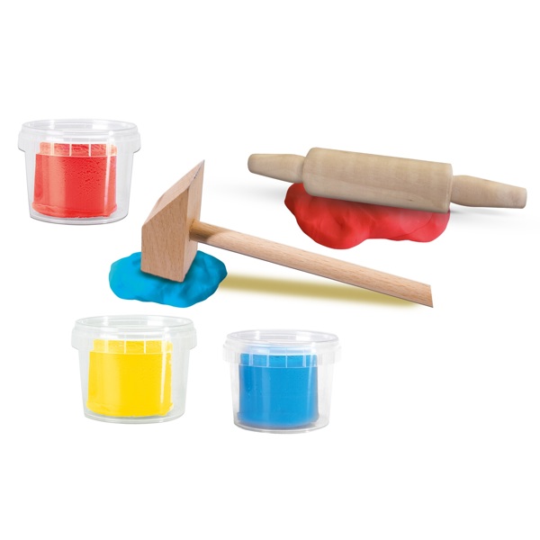 SES Creative My first - Dough with tools 3x90gr