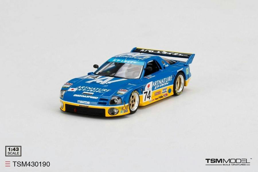 MCSlots Mazda RX-7 #74 Team Arnature 1994 Le Mans 24Hr 1:43 Scale TSM430190