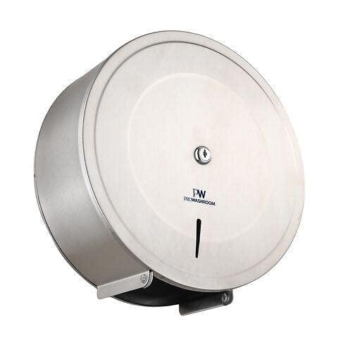 ProWashroom Pro Washroom Stainless Steel Toilet Roll Dispenser Jumbo 300mm Roll Holder,