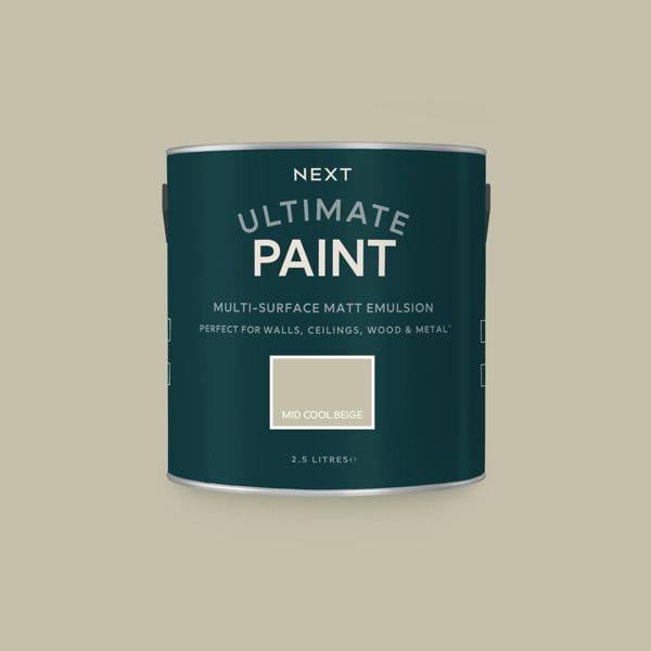 Next Mid Cool Beige Mixed To Order Ultimate Paint 2.5L