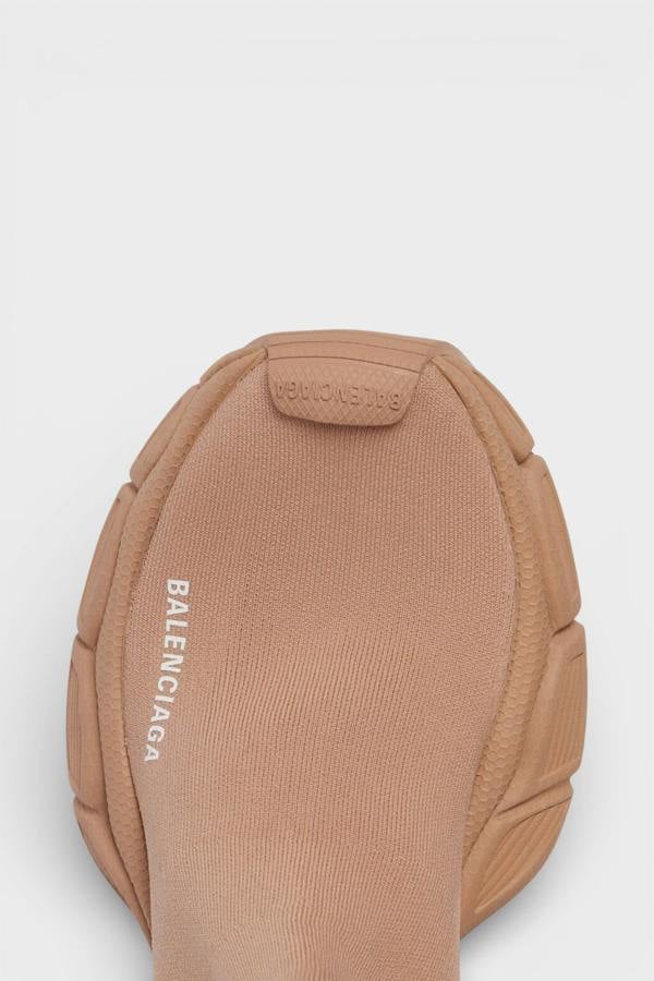 Balenciaga 3XL Sock Recycled Knit High Top Beige Wmns