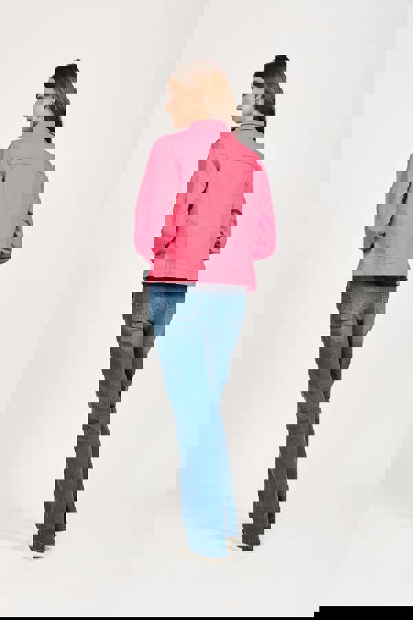 Mudflower Coloured Denim Jacket