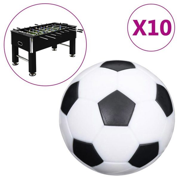 Berkfield Football Table Balls 10 pcs 32 mm ABS