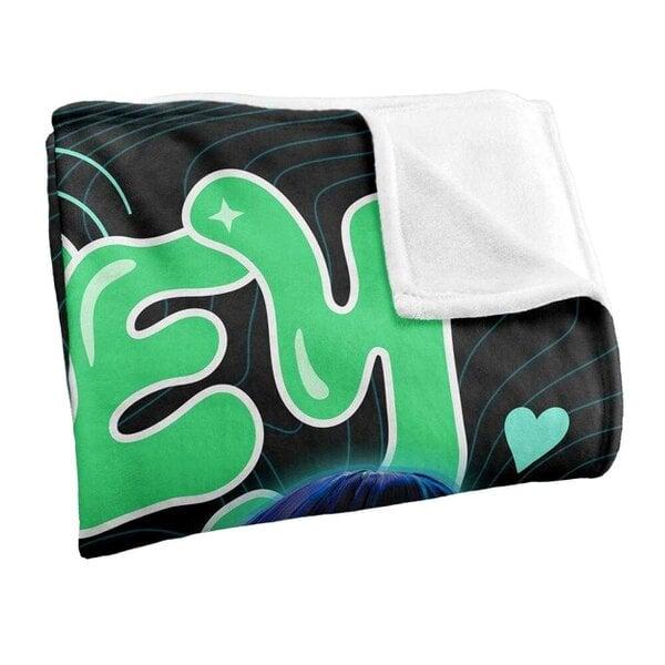 K-Pop Demon Hunters Soft Touch Zoey Blanket - Multicoloured