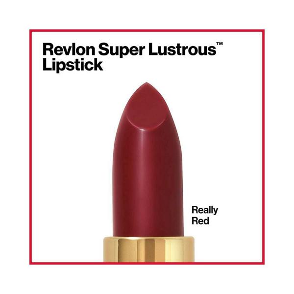 Revlon 2 x Revlon Super Lustrous Matte Lipstick 4.2g - 006 Really Red