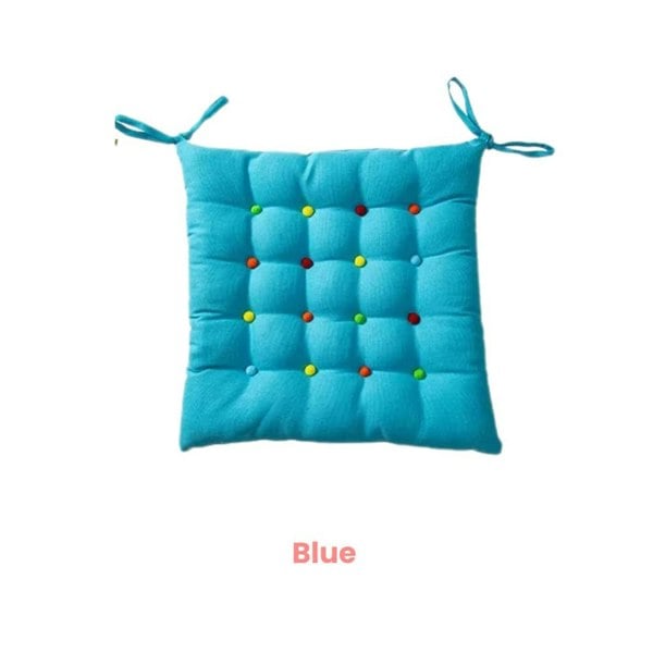 ANYHOUZ Non Slip Square Stool Cushion Soft Washable Cover