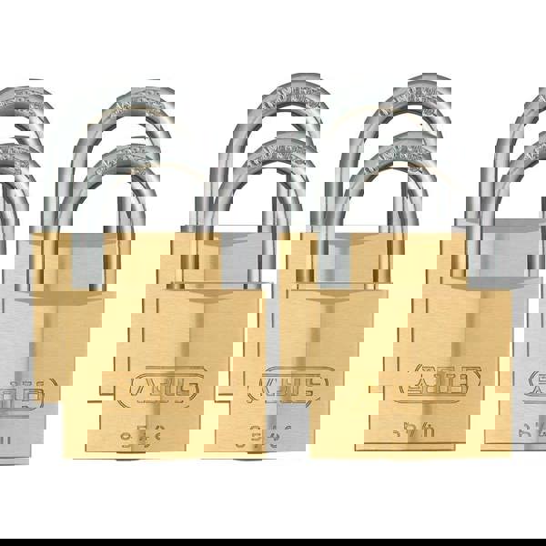 Abus Mechanical 65 Series Brass Padlock - Multi Colour - 