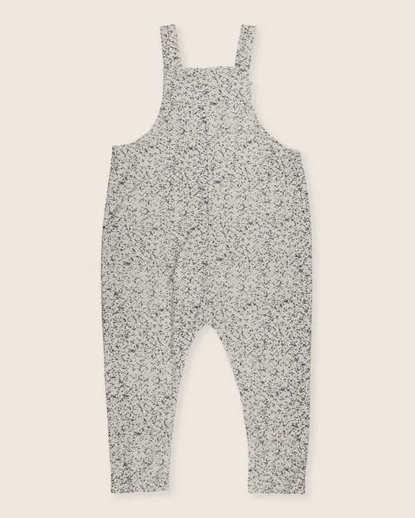 Organic cotton Multicolour Speckled Bear Print Dungarees- image 4