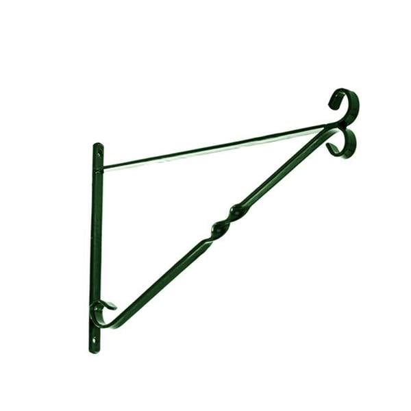 Leecroft Hanging Basket Brackets Green 15'' - One Colour - 