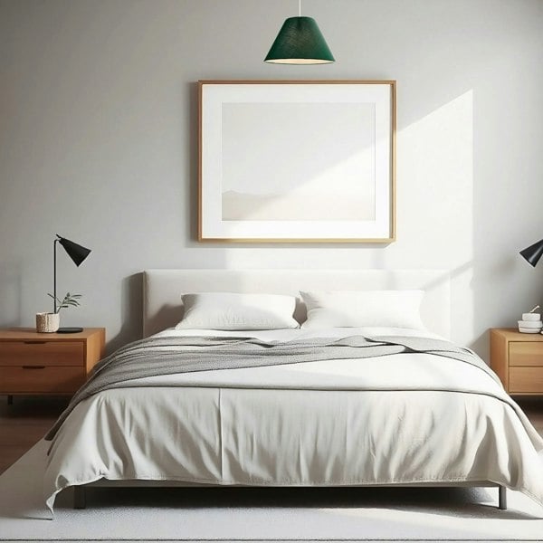 10 Inch Forest Green Cotton Coolie Lampshade for Table Lamp or Pendant Image 7