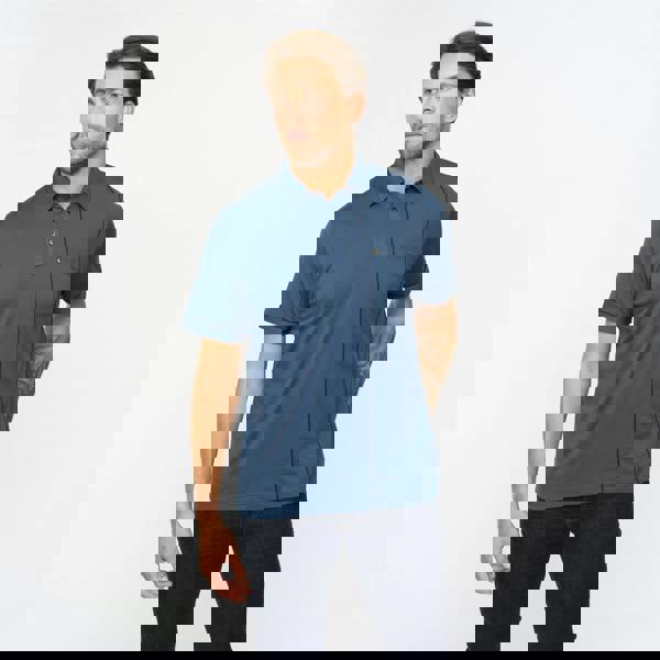 Gabicci G55X02 Short Sleeve Jersey Shirt Gabicci Classic INDIGO