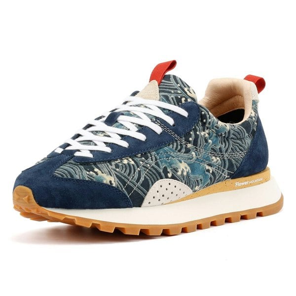 Flower Mountain New Asuka Blue Trainers