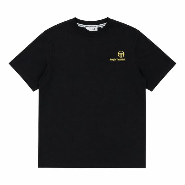 Sergio Tacchini Felton T-Shirt Black/Gold