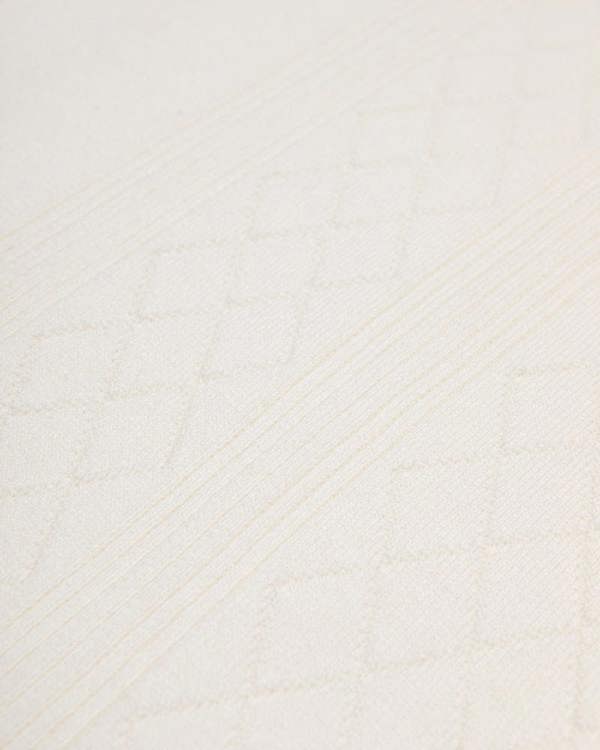 Steel & Jelly Bayswater - Embossed Stripe Knitted Short Sleeve Shirt