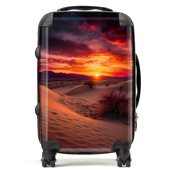 Warren Reed Sunset In The Desert Suitcase