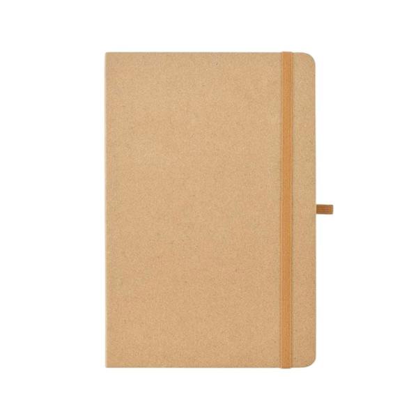 MidOcean Sticknote Recycled Paper A5 Notebook - Beige - 