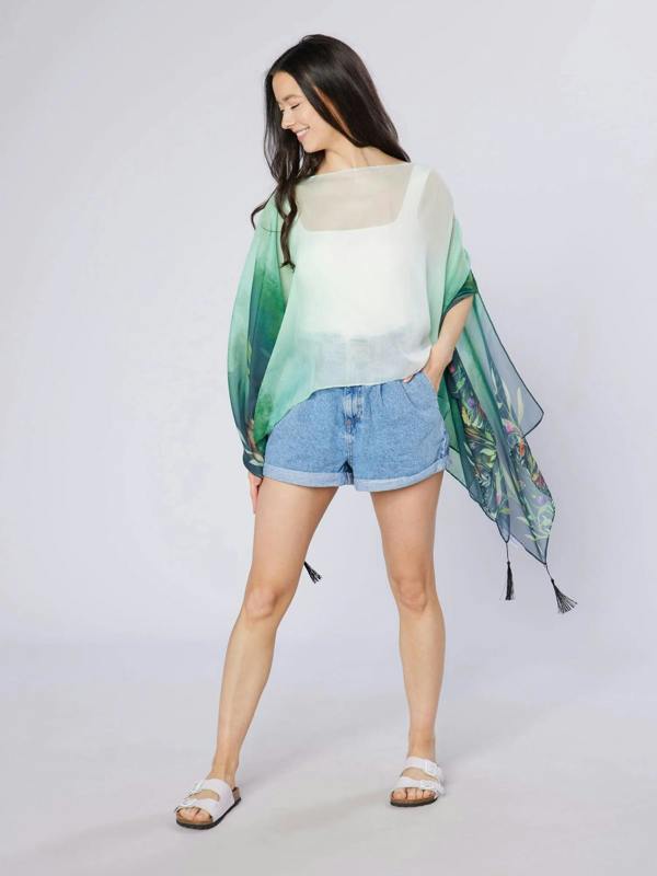 Art on Scarves The Ultimate Accessory - Wildflowers