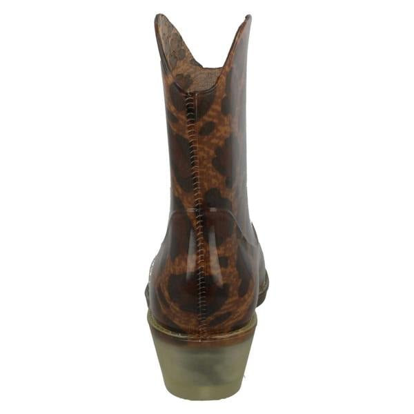 Spot On Ladies Spot On Cowgirl Ankle Wellington Boots