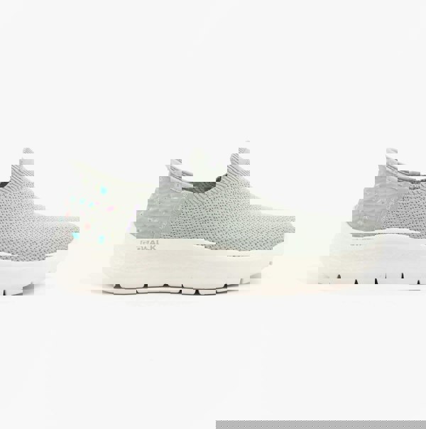 Skechers GO WALK FLEX - SUNSET ROSE Womens Trainers Gray/Lavender