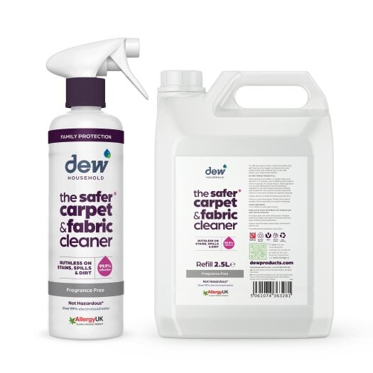 Dew Household Safer Carpet & Fabric Cleaner - Bundle Pack