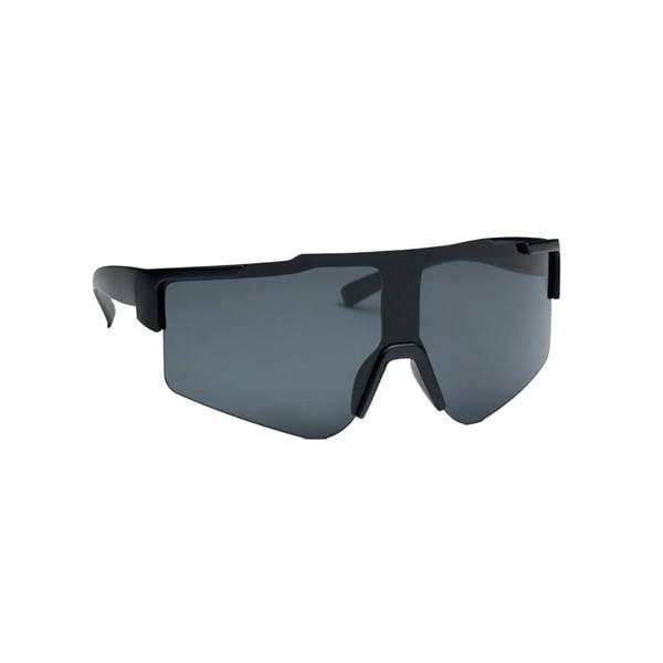 MidOcean Shine Mirrored Sport Sunglasses - Black - 