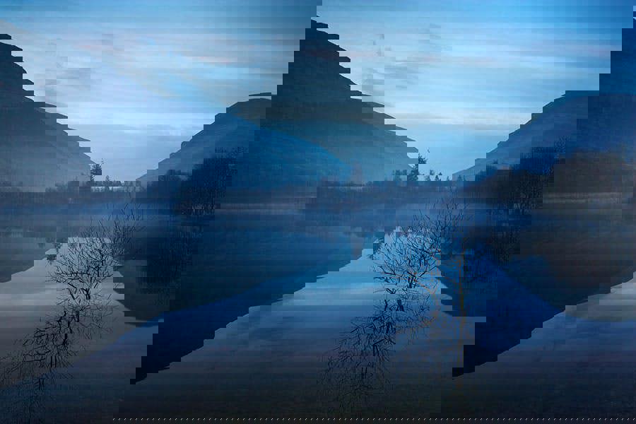 art print of thirlmere in lake district