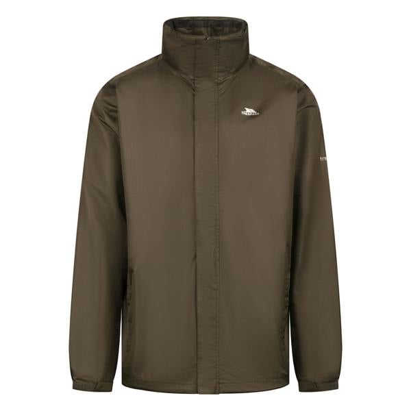 Trespass Mens Fraser II Waterproof Jacket - Dark Vine - 
