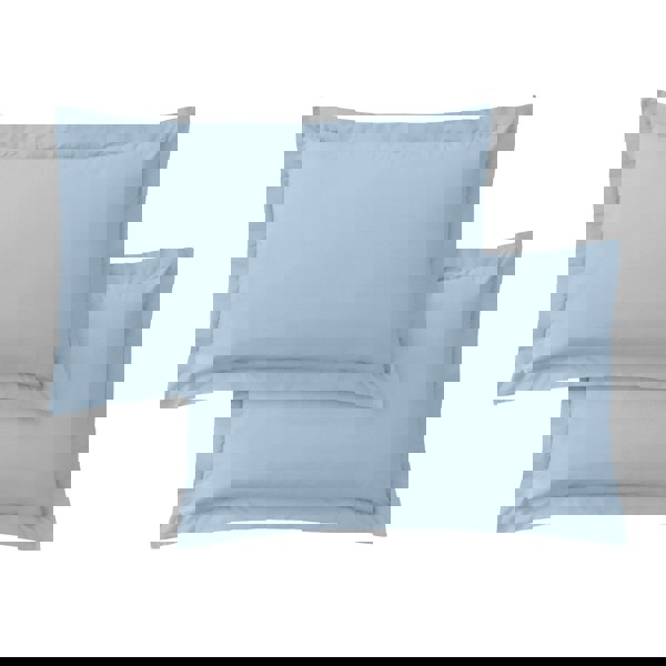 Bianca 200 Thread Count Cotton Percale Oxford Pillowcase Pair
