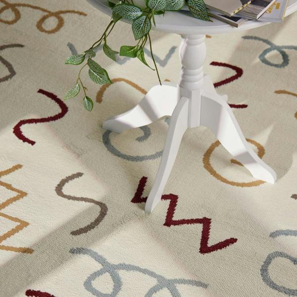 Adventures Kids Rug Fiete Cream Multicolor Underfloor heating Rug
