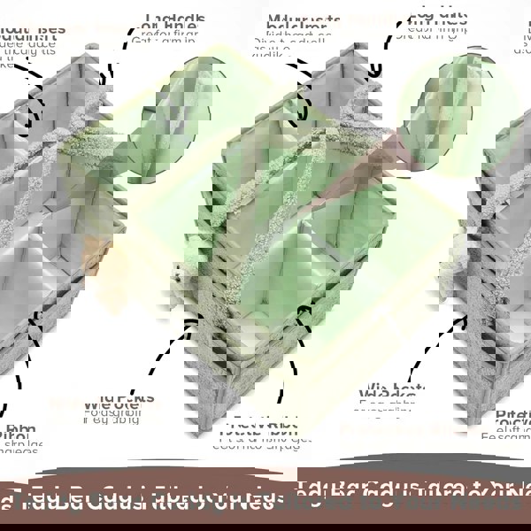 Anymom Anysort Mommy Baby Changing Bag Rectangular Plain Basket Storage Stackers And Caddies Storage Organizer
