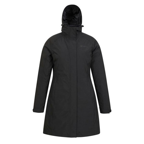 Mountain Warehouse Womens/Ladies Alaskan Long 3 in 1 Jacket - Jet Black