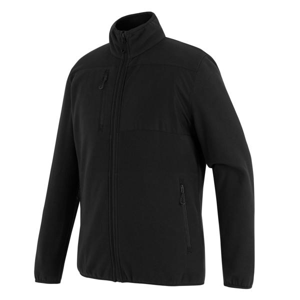 Regatta Mens Active Microfleece Printable Jacket - Black - 