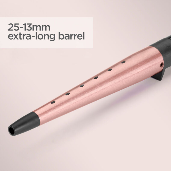 BaByliss C454U Rose Quartz Curling Wand