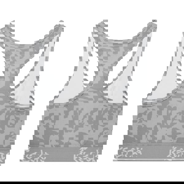 Kecks Liquid Grey Sports Bralette