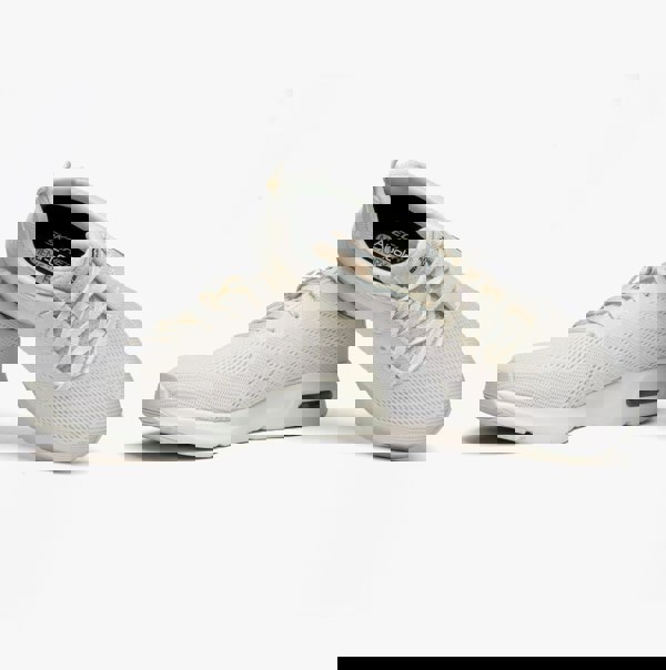 Skechers 149948/NTBK SKECH-AIR COURT - SLICK AVENUE Womens Trainers Natural/Black