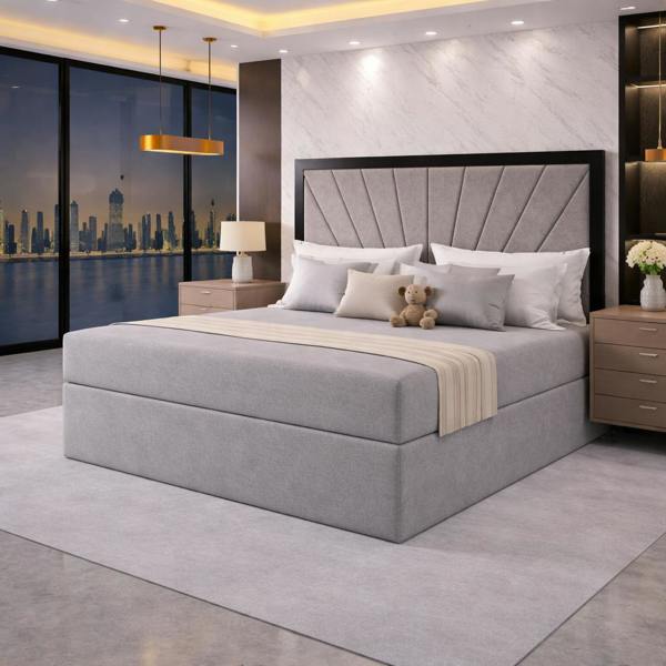 Great British Beds Mercer Contrast Border Divan Bed