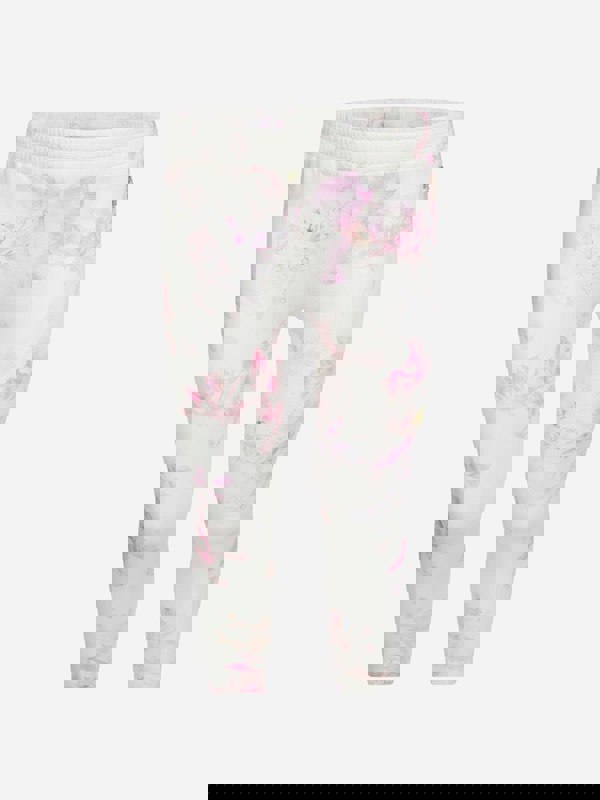 Roberto Cavalli Girls & Pink Floral Print Leggings