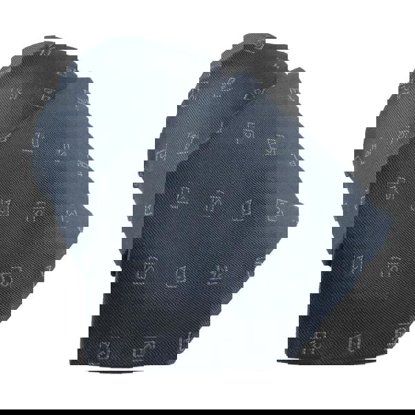 Dunhill silk tie in a repeat monogram pattern