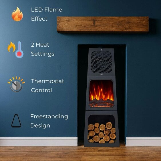 Neo Direct Neo Electric Heater Pyramid Fireplace Free Standing