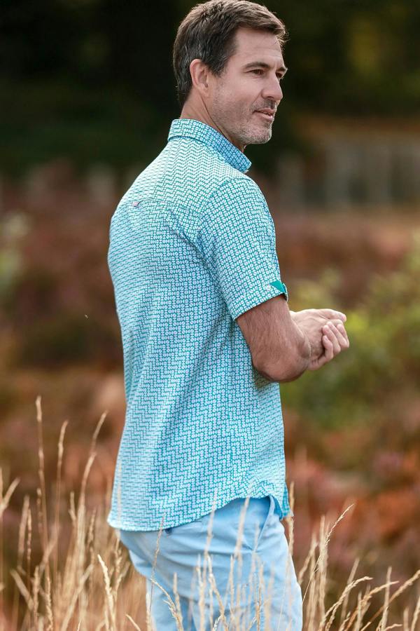 Claudio Lugli Mod Circles Short Sleeve Shirt