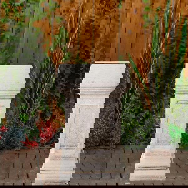 Medium Square Plinth Garden Pedestal