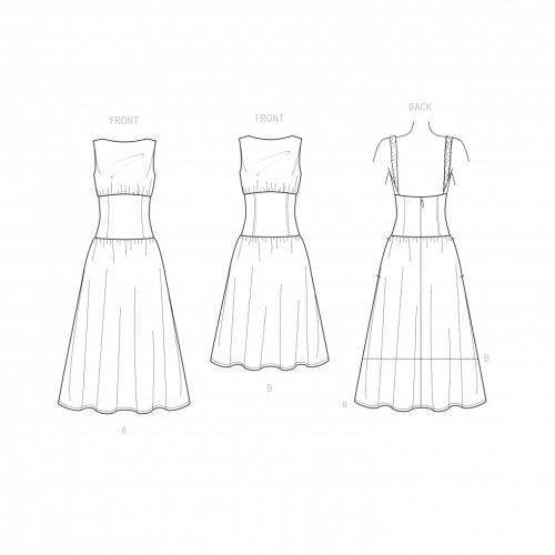 Simplicity Sewing Pattern 9543, Dresses for Women, A (6-8-10-12-14-16-18) - Easy