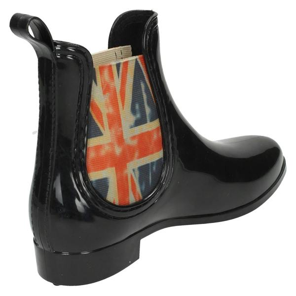Spot On Ladies Spot On British Flag Gusset Boots