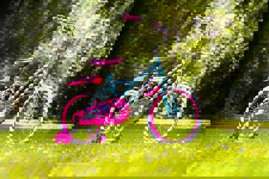 Huffy So Sweet 16" Kids Bicycle - Blue/Pink