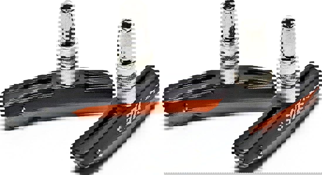 Awe Two Tone Contour Design 72mm Brake Pads Grey/Orange