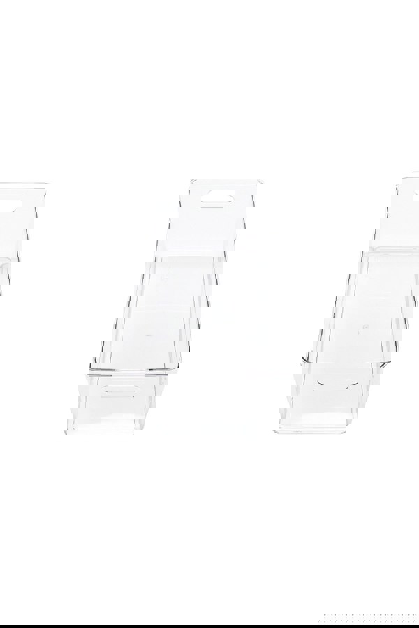 Living and Home 2pcs Clear Refrigerator Organizer Bins Kitchen Fridge Storage Box