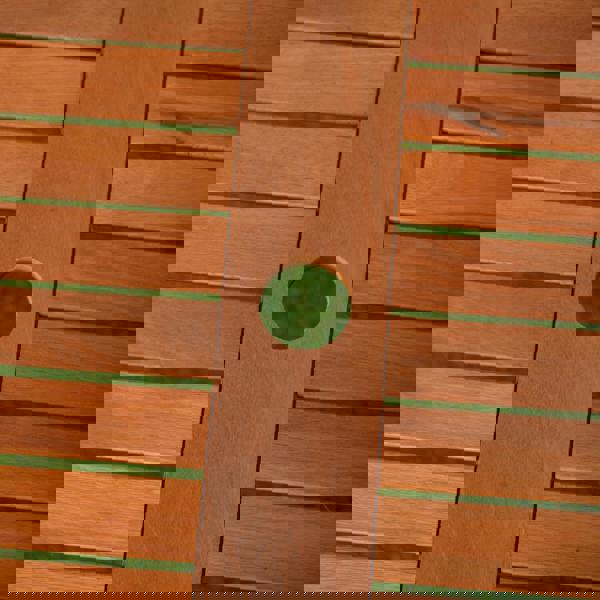 Samuel Alexander Outdoor 4 Person Rectangular Wooden Garden Dining Table with 2 Benches