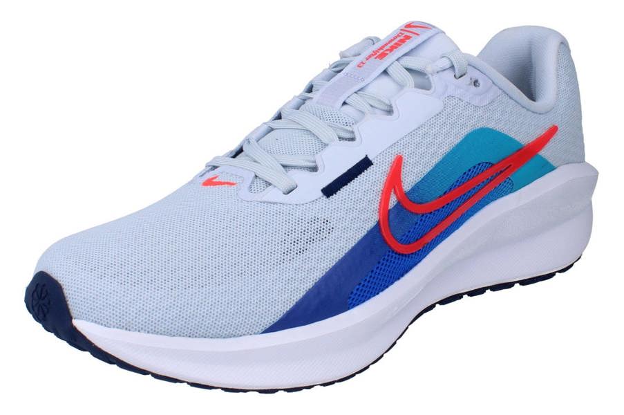 Nike Downshifter 13 Mens Running Trainers Fd6454 Sneakers Shoes  012 - Football Grey Bright Crimson 012 - Photo 0